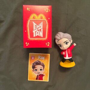 McDonald's TinyTAN BTS Happy Meal Toy figure of RM